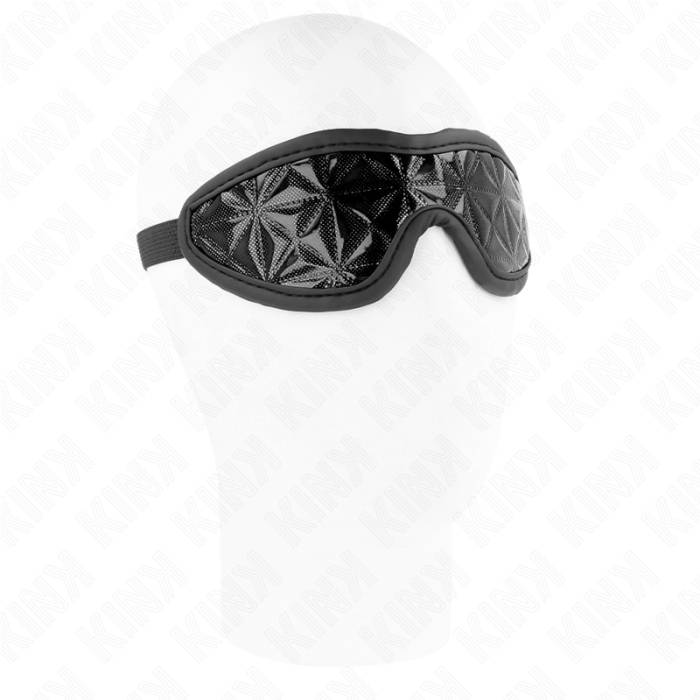 KINK - FAIXA DE CABEÃA PADRÃO DIAMANTE PRETO 20,5 x 6 CM