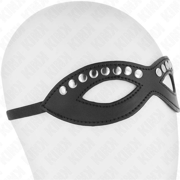 KINK - MÃSCARA DE OLHOS COM MINI REBITES MODELO 1 20,5 x 5,5 CM