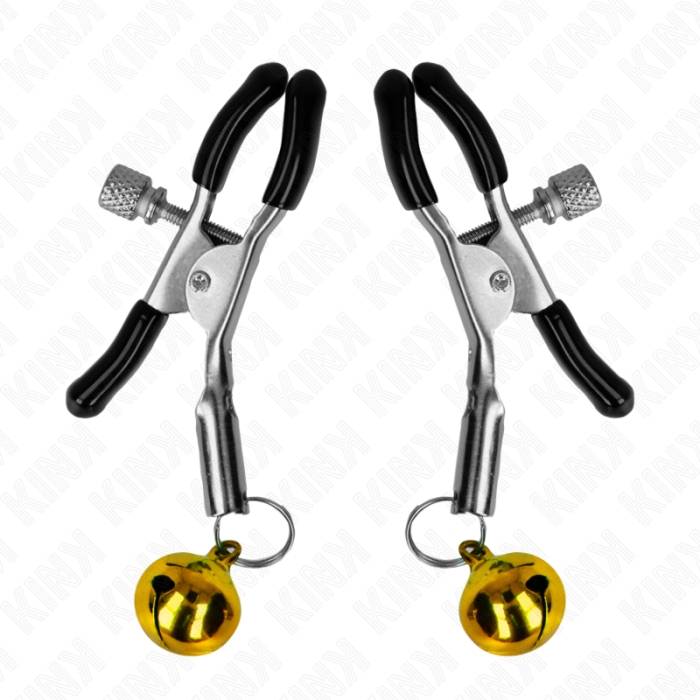 KINK - GRAMPO DE BICO SIMPLES DOURADO 6 CM