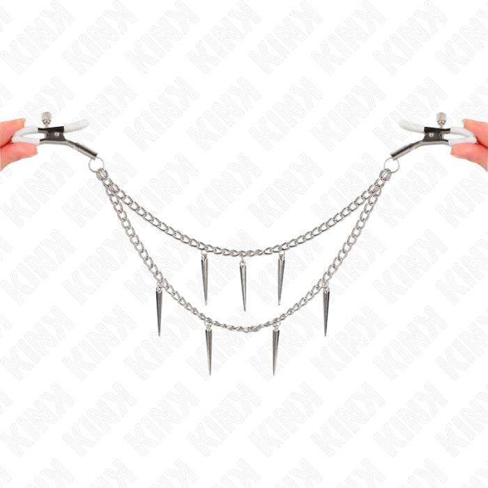 KINK - PINÃAS PARA BICOS COM CORRENTES DE PONTOS 30 CM