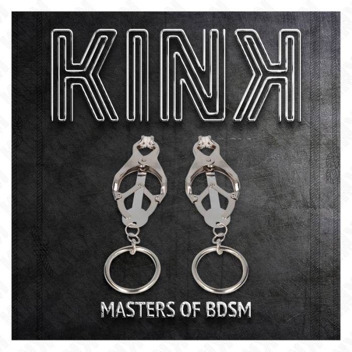 KINK - O-RING TREVO JAPONÃS GRAMPOS DE BICO PRATA