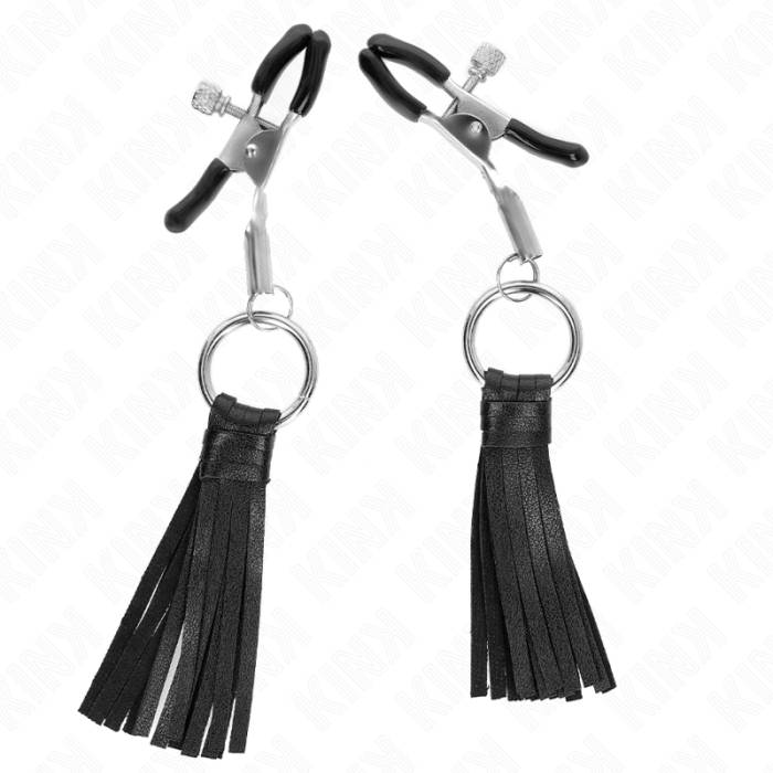 KINK - PINÃAS DE BOLSA DE COURO 6 CM