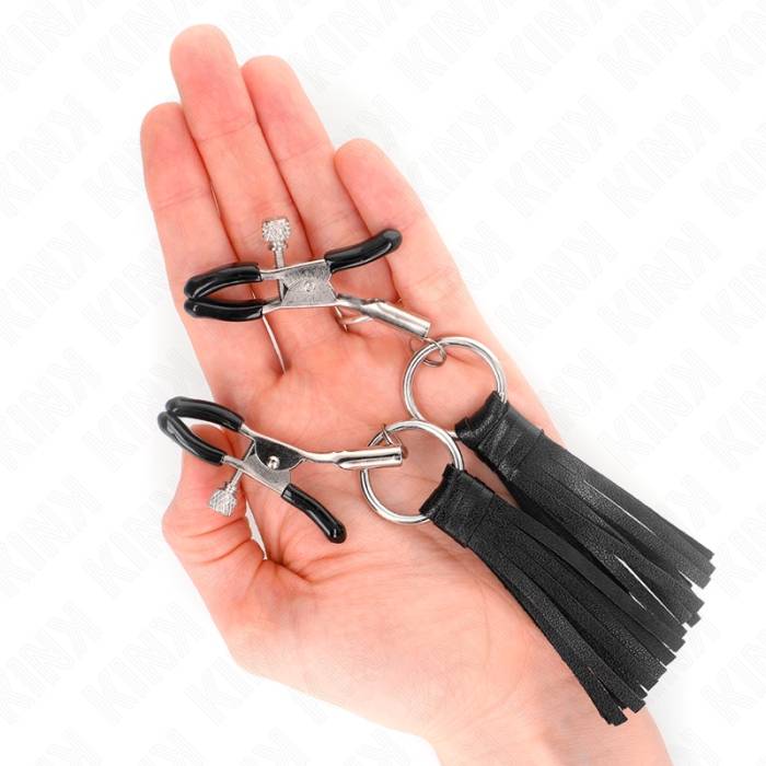 KINK - PINÃAS DE BOLSA DE COURO 6 CM