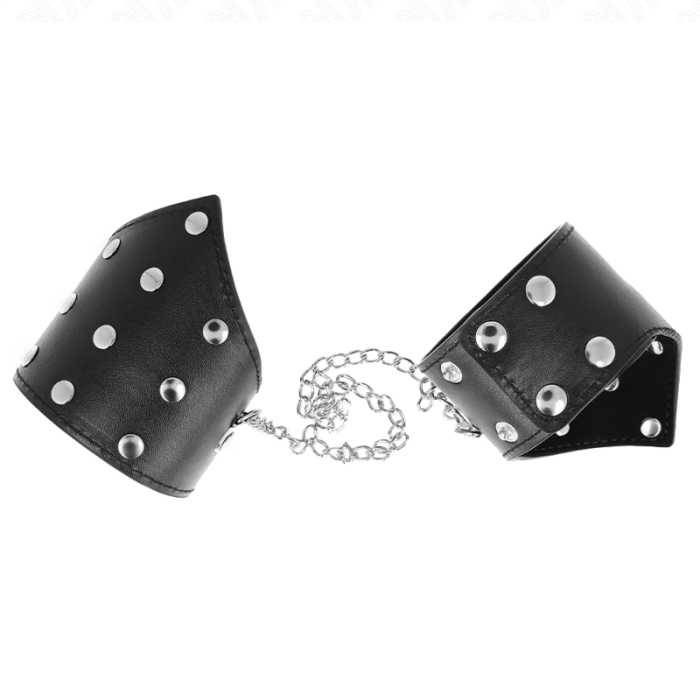 KINK - PULSEIRAS ESTILO PONTO PRETO COM CORRENTE AJUSTÃVEL ??17-23 CM X 8,5 CM
