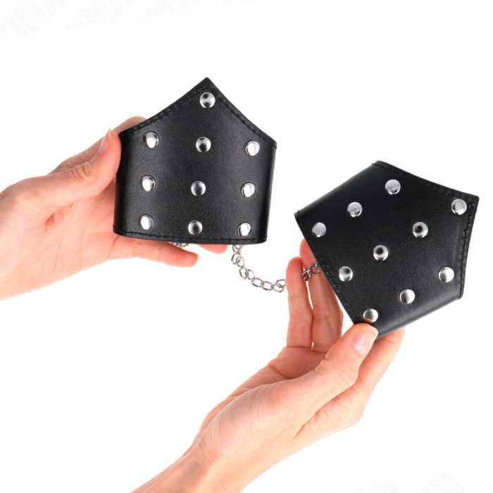KINK - PULSEIRAS ESTILO PONTO PRETO COM CORRENTE AJUSTÃVEL ??17-23 CM X 8,5 CM