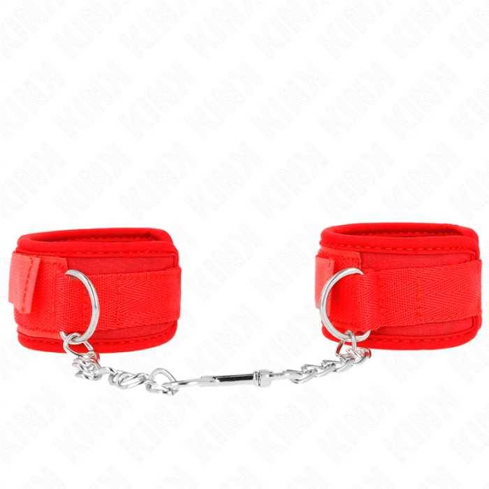 KINK - PUNHOS DE NEOPRENE VERMELHO...