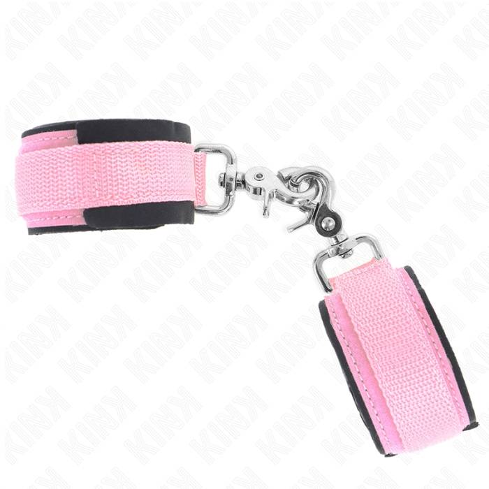 KINK - PUNHOS DE NEOPRENE AJUSTÃVEIS ROSA AJUSTÃVEIS 22-34 CM