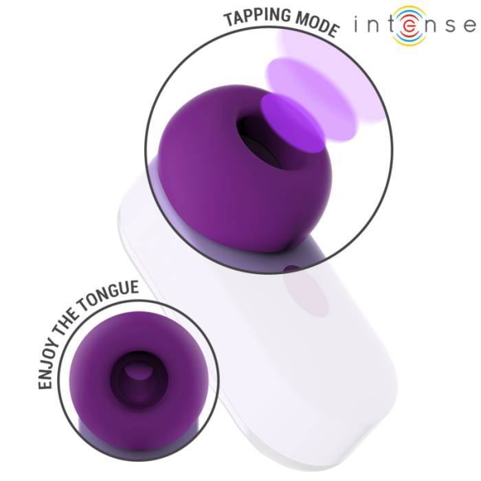 INTENSE - ESTIMULADOR DE CLITÃRIS SABRINA ROXO