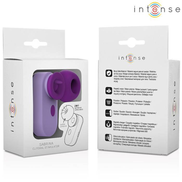 INTENSE - ESTIMULADOR DE CLITÃRIS SABRINA ROXO