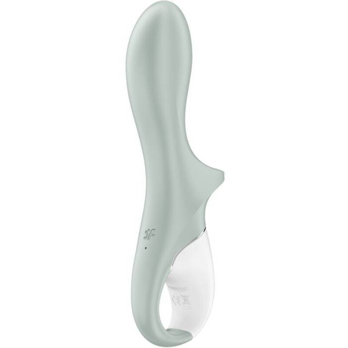 SATISFYER - AIR PUMP BOOTY 3 VIBRADOR ANAL INFLÃVEL GREYGREEN