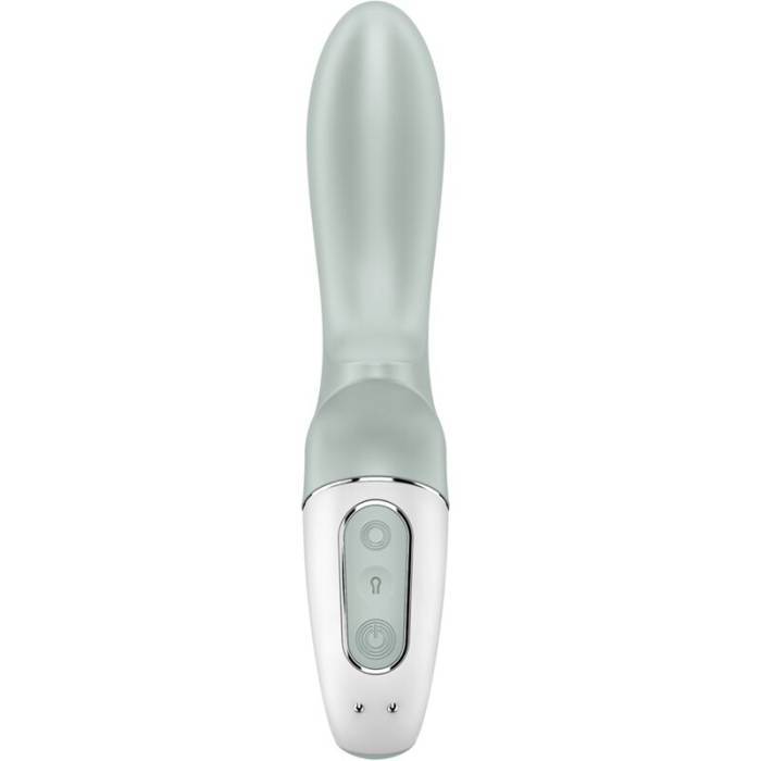 SATISFYER - AIR PUMP BOOTY 3 VIBRADOR ANAL INFLÃVEL GREYGREEN