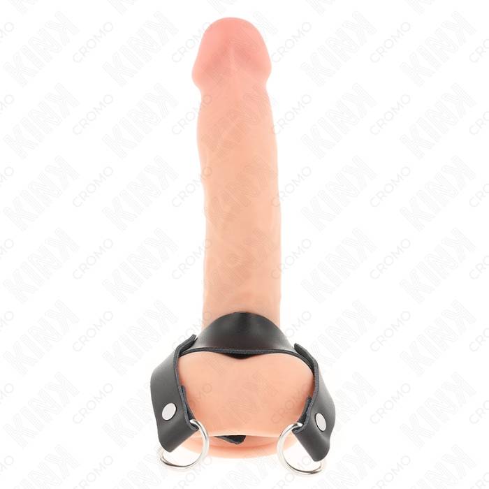 KINK - ANEL PARA PÃNIS COM ANÃIS EM FORMA DE