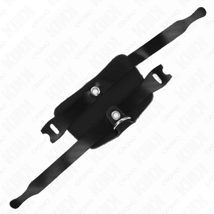 KINK - ANEL DE COURO PARA PÃNIS COM FECHO DE GANCHO AJUSTÃVEL