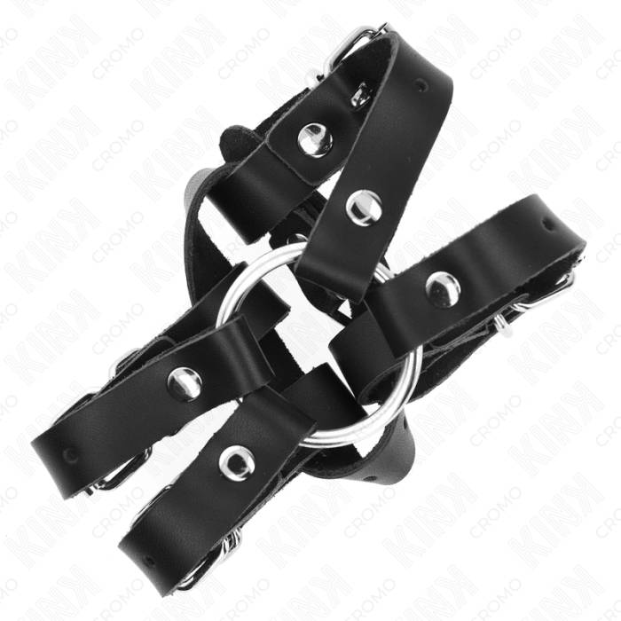 KINK - ANEL PARA PÃNIS COM VÃRIAS TIRAS AJUSTÃVEIS