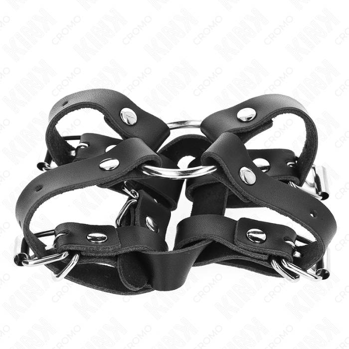 KINK - ANEL PARA PÃNIS COM VÃRIAS TIRAS AJUSTÃVEIS