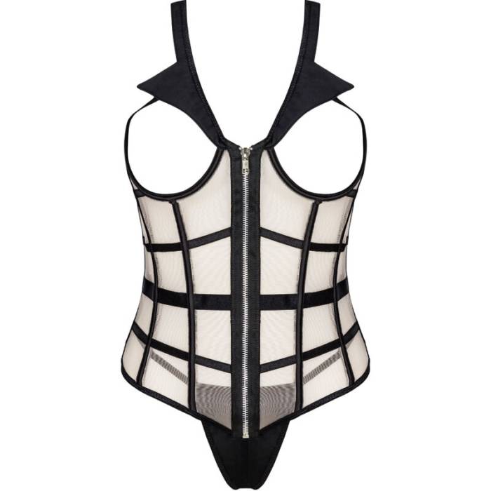 LIVCO CORSETTI FASHION - LAURA LC 20215 CORSET + TANGA L/XL