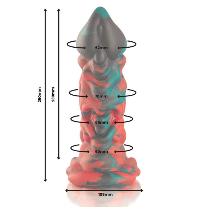 EPIC - PHOBOS DILDO CRIANÃA DO AMOR E DO DELÃCIA TAMANHO GRANDE