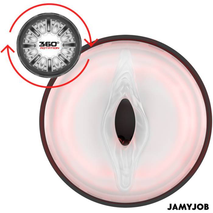 JAMYJOB - STORM MASTURBADOR AUTOMÃTICO DE VAGINA 10 MODOS DE SUCÃÃO E IMPULSO
