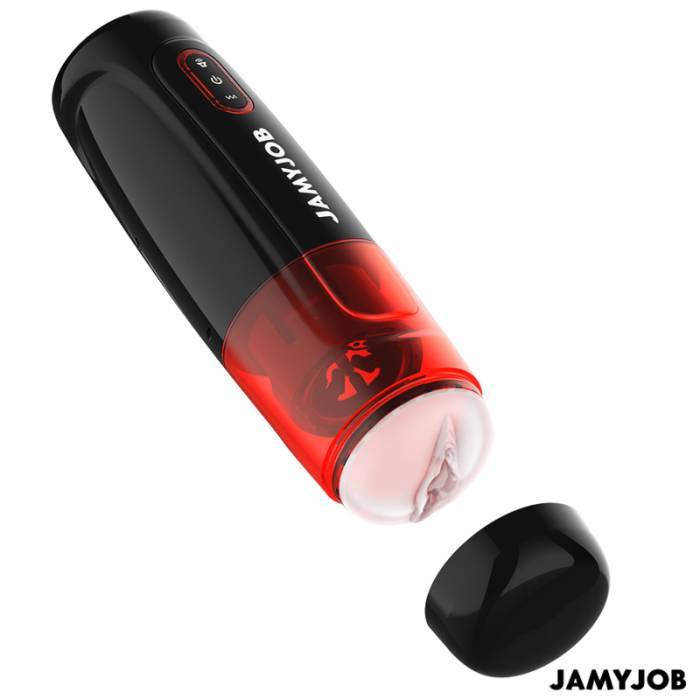 JAMYJOB - MASTURBADOR AUTOMÃTICO DE VAGINA CYCLONE 10 MODOS DE SUCÃÃO E IMPULSO