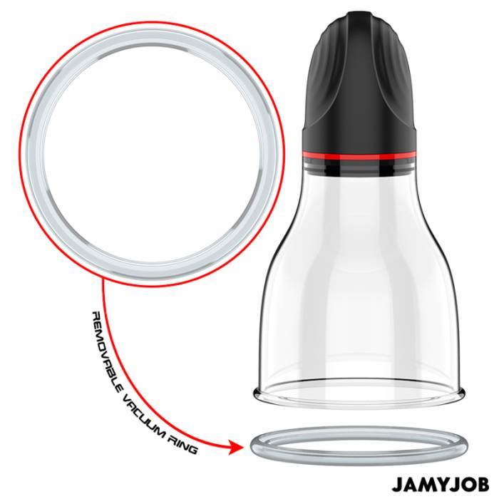 JAMYJOB - XPAND LITE BOMBA DE TESTE AUTOMÃTICA 3 NÃVEIS DE SUCÃÃO CINZA
