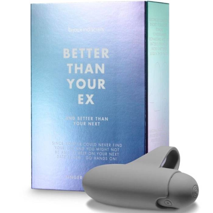 BIJOUX - MELHOR QUE SEU EX VIBRADOR BULLET 10 VIBRAÃÃES CINZA