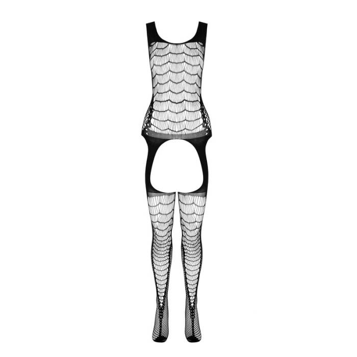 PASSION - BS 104 BODYSTOCKING BRANCO TAMANHO ÃNICO