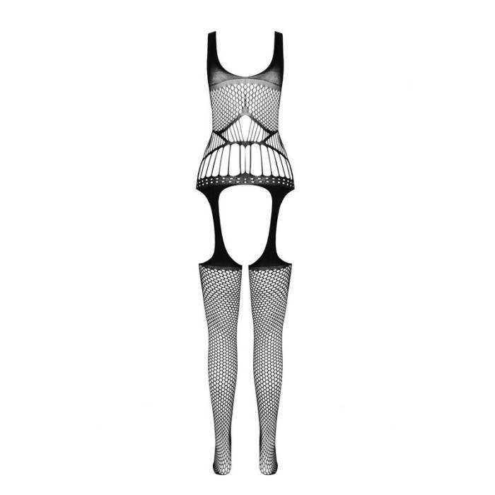 PASSION - BS 106 BODYSTOCKING BRANCO TAMANHO ÃNICO