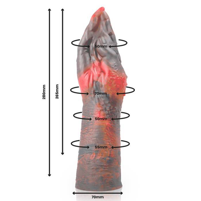 EPIC - LILITH DILDO DEMÃNIO MALIGNO L