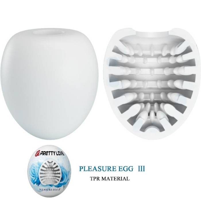 PRETTY LOVE - MASTURBADOR MASCULINO CLARINHA DE OVO