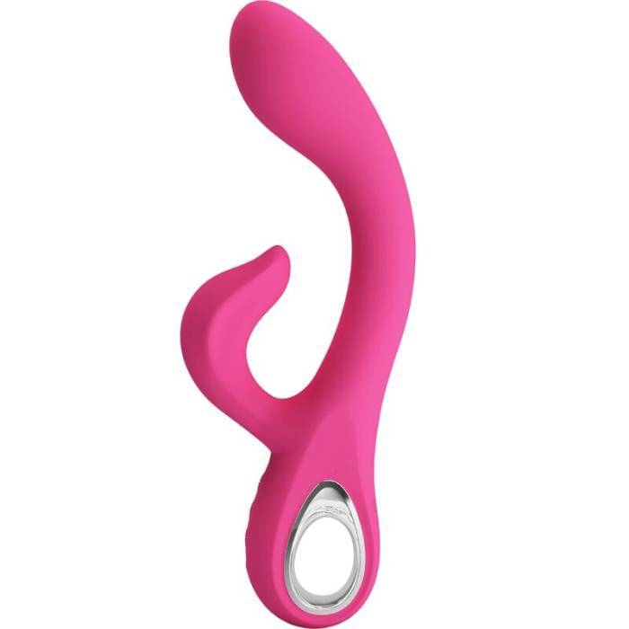 PRETTY LOVE - FRITZ RABBIT VIBRADOR 12 VIBRAÃÃES ROSA