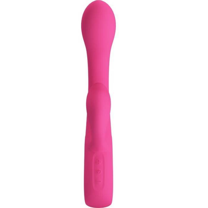 PRETTY LOVE - FRITZ RABBIT VIBRADOR 12 VIBRAÃÃES ROSA