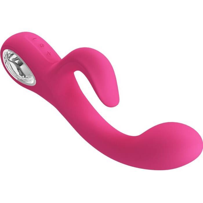 PRETTY LOVE - FRITZ RABBIT VIBRADOR 12 VIBRAÃÃES ROSA