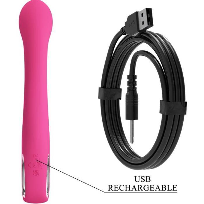 PRETTY LOVE - FRITZ RABBIT VIBRADOR 12 VIBRAÃÃES ROSA
