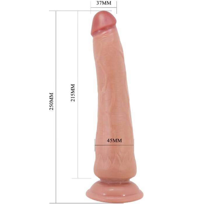 PRETTY LOVE - TIEMEYER DILDO REALISTA 25 CM MODELO 2 CARNE