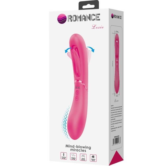 ROMANCE - VIBRADOR LEXIE G-SPOT 7 VIBRAÃÃES ROSA