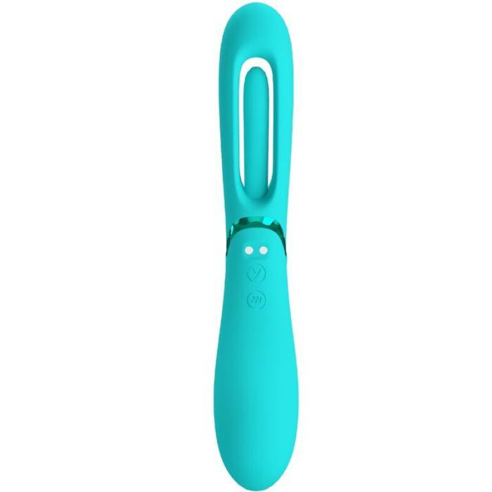 ROMANCE - VIBRADOR LEXIE G-SPOT 7 VIBRAÃÃES AZUL