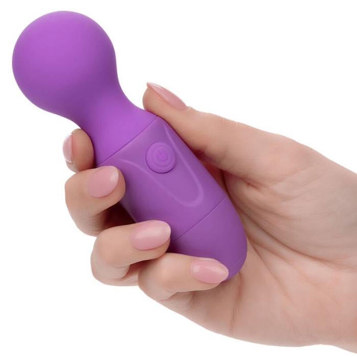 CALEXOTICS - FIRST TIME MASSAGEADOR RECARREGÃVEL 10 VIBRAÃÃES ROXO