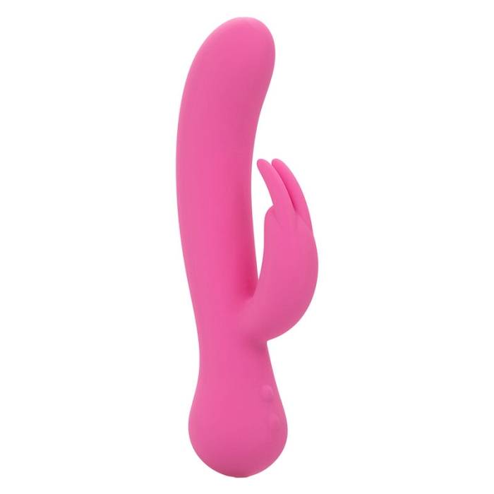 CALEXOTICS - FIRST TIME VIBRADOR COELHO RECARREGÃVEL ROSA