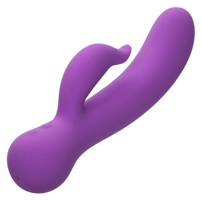 CALEXOTICS - FIRST TIME VIBRADOR PLEASER RECARREGÃVEL ROXO
