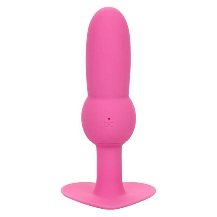 CALEXOTICS - FIRST TIME PLUG ANAL SONDA DE CONTAS 10 VIBRAÃÃES ROSA