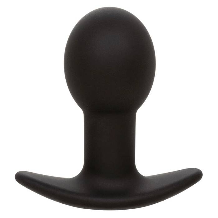 CALEXOTICS - ROCK BOTTOM PLUG ANAL 10 VIBRAÃÃES SILICONE PRETO