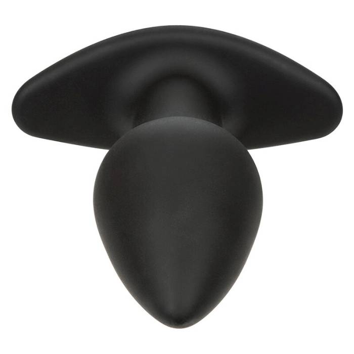 CALEXOTICS - ROCK BOTTOM PLUG ANAL PERFEITO 10 VIBRAÃÃES SILICONE PRETO