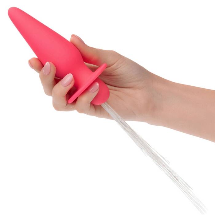 CALEXOTICS - SOUTHERN LIGHTS LIGHT UP ANAL PLUG 10 VIBRAÃÃES SILICONE ROSA