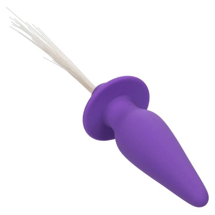 CALEXOTICS - SOUTHERN LIGHTS LIGHT UP ANAL PLUG 10 VIBRAÃÃES SILICONE ROXO