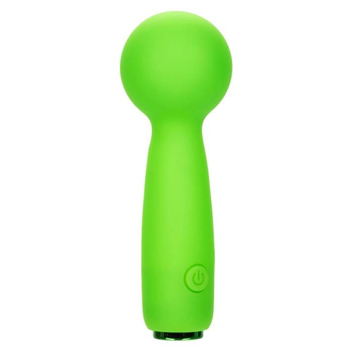 CALEXOTICS - NEON VIBES BUBBLY VIBE O MINI MASSAGEADOR 10 VIBRAÃÃES VERDE