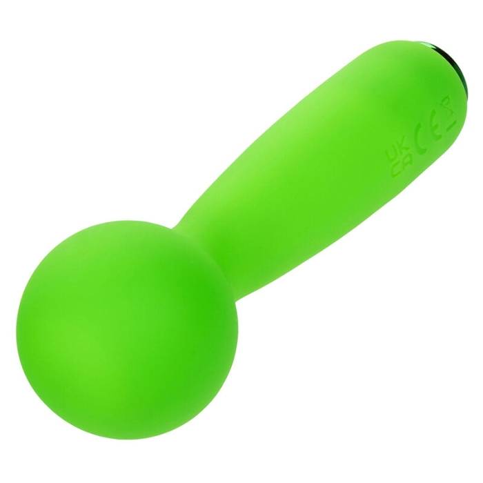CALEXOTICS - NEON VIBES BUBBLY VIBE O MINI MASSAGEADOR 10 VIBRAÃÃES VERDE