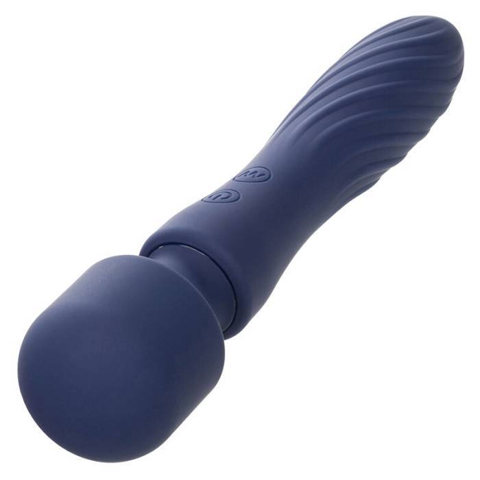 CALEXOTICS - CHARISMA MYSTIQUE MASSAGER DUAL MOTORS 12 FUNÃÃES 20,5 CM X 4,5 CM ROXO
