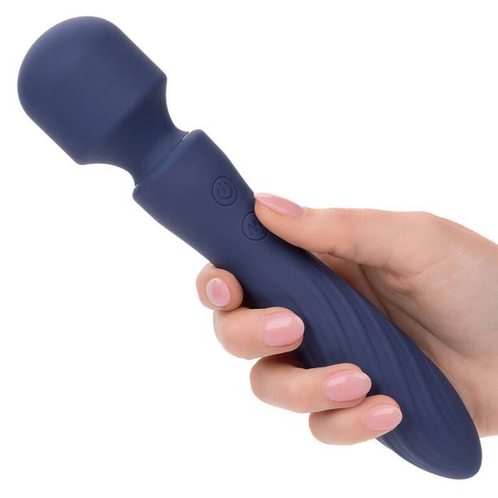 CALEXOTICS - CHARISMA MYSTIQUE MASSAGER DUAL MOTORS 12 FUNÃÃES 20,5 CM X 4,5 CM ROXO