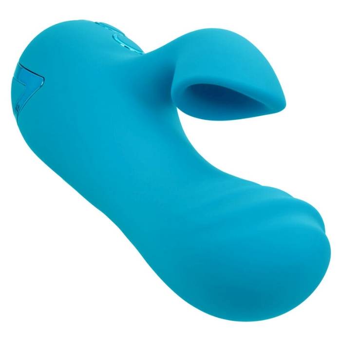 CALEXOTICS - SUNSET BEACH SEDUCER VIBRADOR E ESTIMULADOR 10 FUNÃÃES AZUL