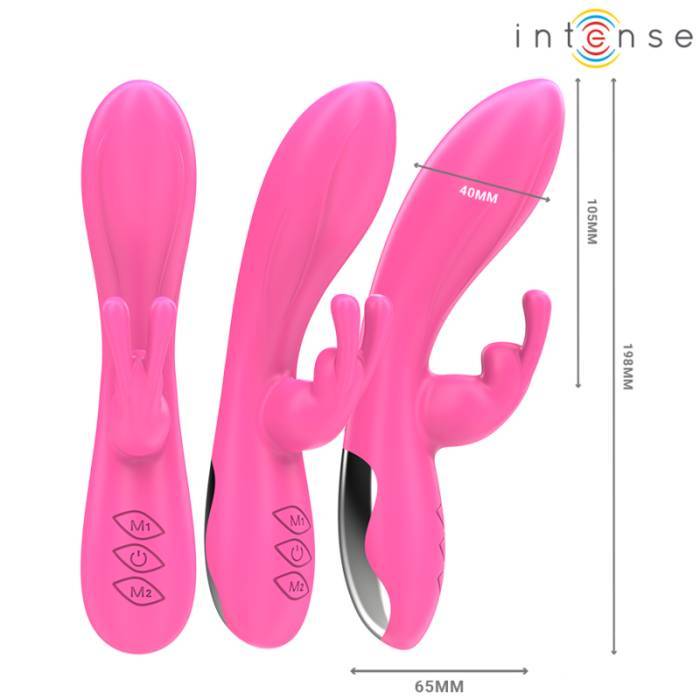 INTENSE - RANDALL RABBIT VIBRADOR 10 VIBRAÃÃES ROSA